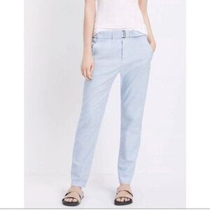 VINCE Belted Cotton Casual Pant size XS